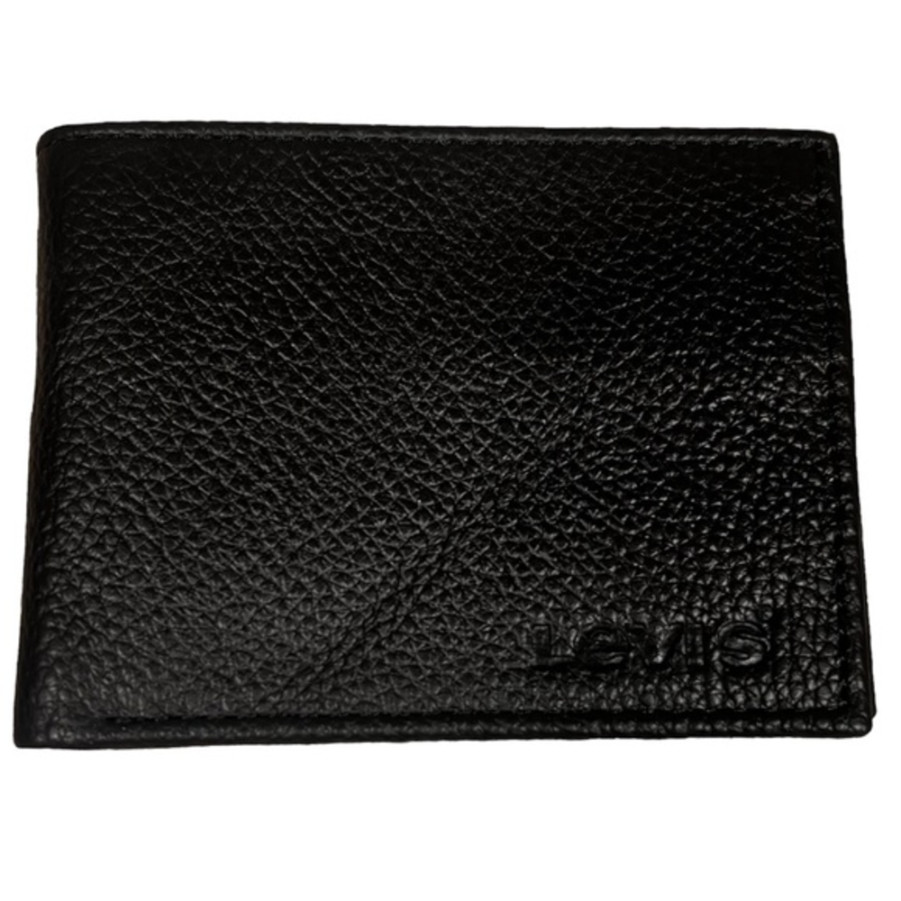 Levi’s‎ Black Leather Bifold Wallet